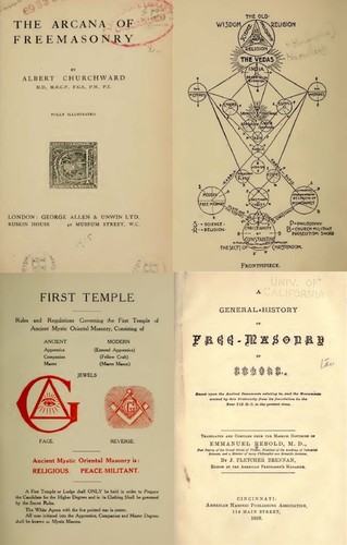 Old books freemasonry - books, on